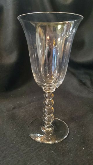 Vintage Candlewick - Imperial Water Glass/goblet - 7 3/8 " -