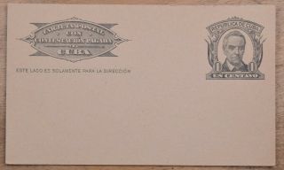 Mayfairstamps Habana 1 Cents Postal Stationery Card Wwi38485