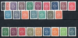 Portugal,  1943,  1948,  1949,  Top Set Definitives Including Additionals,  Mnh