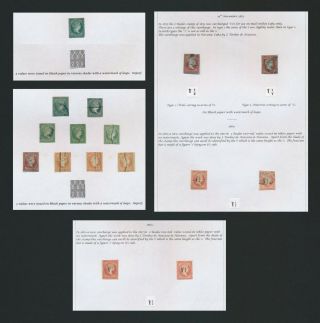 Spanish West Indies Stamps 1855 Inc Sc 1a Mng Signed,  Surcharges