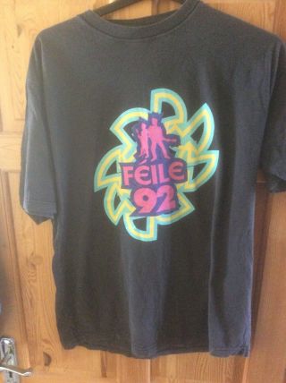 Feile Festival 1992 T Shirt Xl James Carter Usm Wonder Stuff Neds Atomic Dustbin