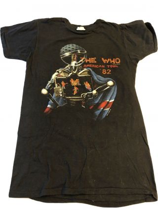The Who T Shirt Vintage ‘82 American Tour