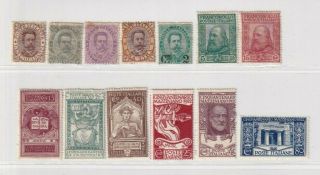 Italy Stamp 1889 - 1920 A Group Of Stamps And Sets,  Inc King Umberto I