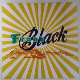 Frank Black Poster Promo Flat 12x12 Rare Vhtf 1993 Big Debut Pixies
