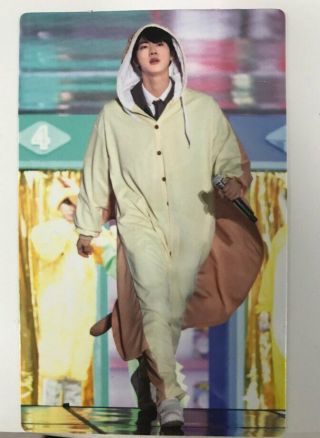 Bts 4th Muster Dvd Happy Ever After Official Photo Card Seokjin Only (damage)
