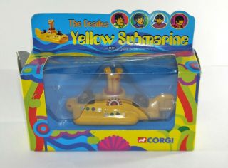 The Beatles Corgi Yellow Submarine Diecast Model No.  05404 Toy Boxed