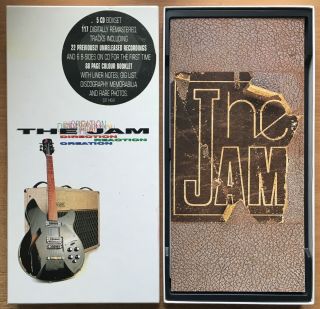 The Jam Paul Weller Direction Reaction Creation 1997 Uk 5 Cd Box Set