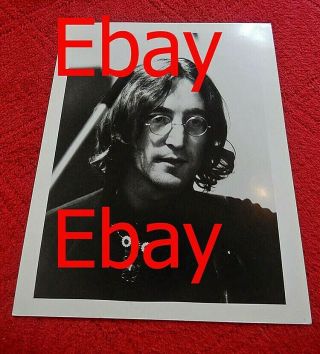 Photo The Beatles 1968 - John Lennon White Album