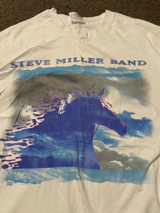 Vintage Steve Miller Band Concert T - Shirt Xl Never Worn