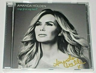 Signed Amanda Holden Song From My Heart Cd Album