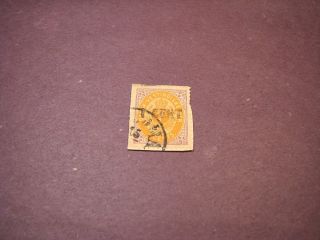 Danish West Indies Stamp Scott 14 Numeral Of Value 1887 C136