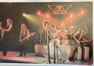 Aerosmith Rare Stage 1979 Vintage Music Poster 23x34