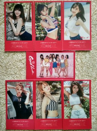 Aoa Ace Of Angels Photo Card Jimin Choah Yuna Seolhyun Chanmi Minah Unofficial