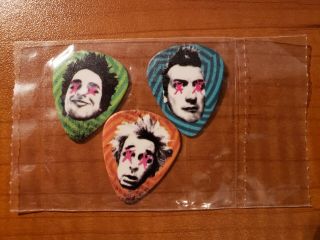 Green Day 2012 Uno,  Dos,  Tre,  Promo Guitar Pick Set