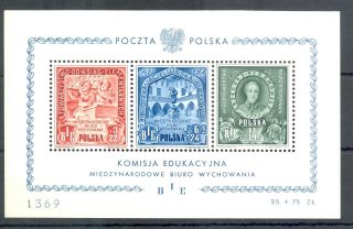 Poland - Polen 1940 - - Mi Block 9 - Cv € 550 - Mnh - Luxe