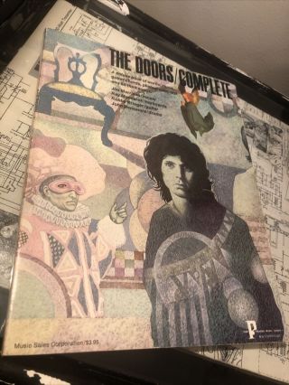 The Doors Complete Song Book Sheet Music Jim Morrison 1972 Version