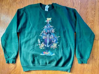 Eddie Vedder Of Pearl Jam - Christmas Tree Sweatshirt - Large - Worn Once