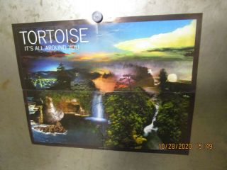 TORTOISE It ' s All Around You 2004 PROMO POSTER Thrill Jockey OLIVER WASOW 2