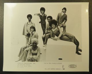 Sly & The Family Stone Press Promo 8 X 10 Photo Epic Records