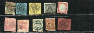 Oc428) Italy Classic Stamps,  States,  Some Signed