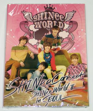 Shinee - The 2nd Concert Album : Shinee World Ⅱ In Seoul (2cd,  44p Photo Booklet)