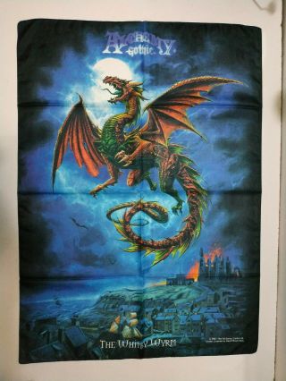 Vintage Alchemy Gothic 2001 Textile Poster Flag