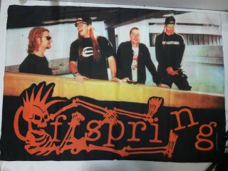 Vintage Offspring 1995 Textile Poster Flag Punk Smash