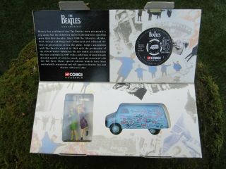 Corgi Beatles Boxed Bedford Ca Graffiti Van,  Figures 1997 Apple Corps Ltd Ex