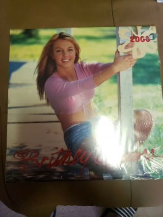 Vintage Britney Spears 2000 Calendar