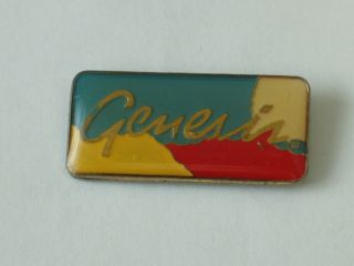 Vintage Genesis Rock Group Pin,   (drbd 1a)