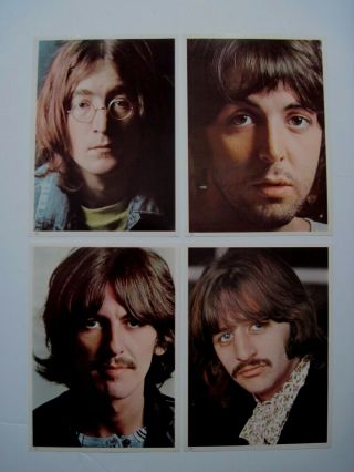 Beatles - 1st Issue 1968 White Album Photos - Nm