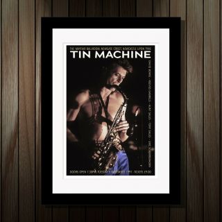 David Bowie Tin Machine Poster - JANUARY PRICE - Gallery Quality A2 Print 3