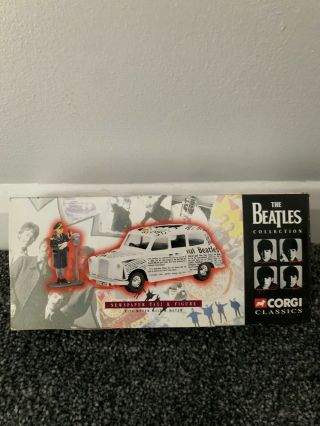 Beatles Corgi Newspaper Taxi And Lovely Rita -
