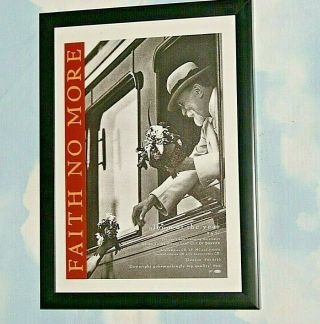 Faith No More Framed A4 1997 `album Of The Year Band Promo Art Poster