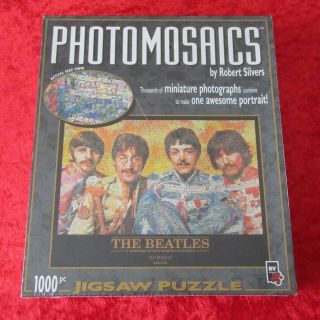 The Beatles - Photomosaics 1000 Piece Jigsaw Puzzle By Robert Silvers