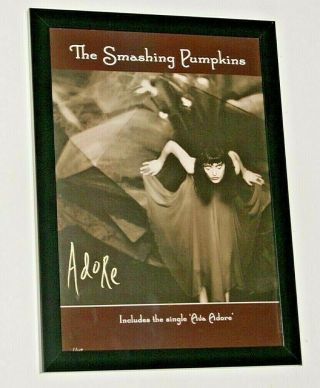 Smashing Pumpkins Framed A4 1998 `adore` Album Band Promo Art Poster