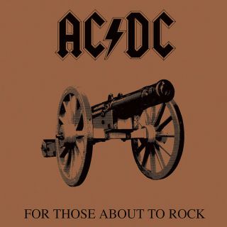 Ac/dc - For Those About To Rock - 40cm X 40cm Album Cover Canvas Print Dc95982c
