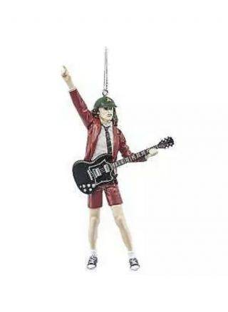 Ac/dc Angus Young Christmas Ornament With Tag