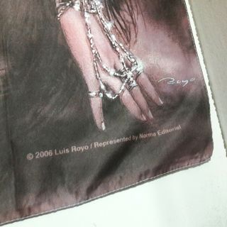 LUIS ROYO 2006 TEXTILE POSTER FLAG gothic tapestry heavy metal tattoo 2