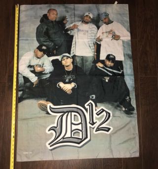D - 12 Eminem Proof Pin Up Fabric Cloth Poster