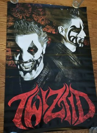 Twiztid - Red Eyes Poster Insane Clown Posse Psychopathic Rydas Records Amb Mne