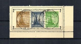 Russian Occupation Of Germany.  1945 - 1946 Scott 16n3a Thuringen Souvenir Sheet