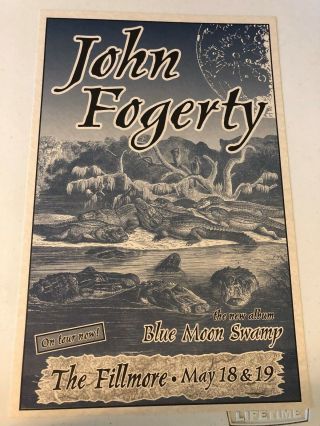 John Fogerty May 1997 Concert Poster - The Fillmore