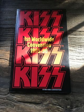 Kiss 1st Worldwide Convention 1995 - 1996 Book