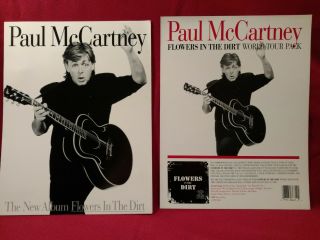 Paul Mccartney Flowers In The Dirt Promo Order Sheets