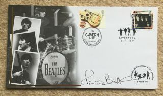 Signed Beatles Pete Best Autographed Cavern Performance Liverpool Fdc