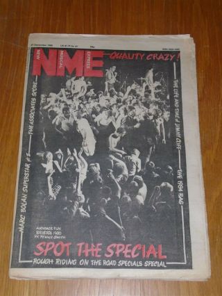 Nme 1980 September 27 Marc Bolan Specials Jimmy Cliff Buzzcocks Aretha Franklin