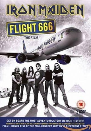 Iron Maiden - Flight 666 The Film Deluxe Limited Edition Dvd Set (umg 2009)