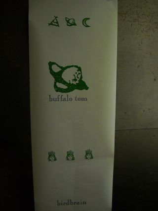 Buffalo Tom 2 - Sided Vintage Promo Poster Birdbrain -