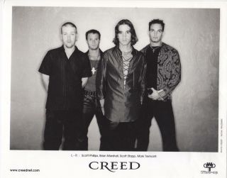 " Creed " Scott Phillips,  Brian Marshall,  Scott Stapp Celebrity Still